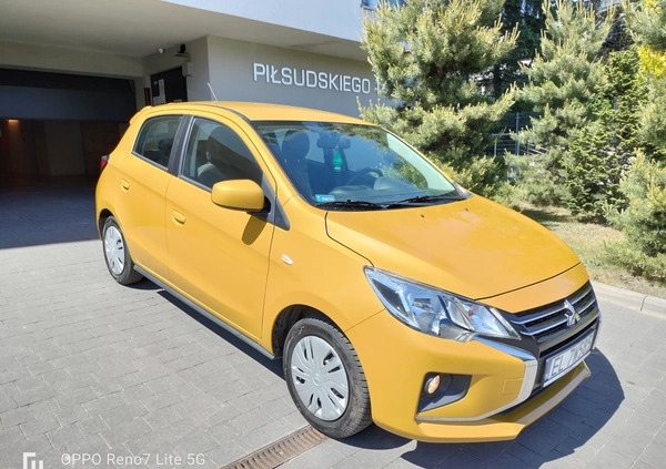 Mitsubishi Space Star cena 44890 przebieg: 17950, rok produkcji 2020 z Kazimierza Wielka małe 154